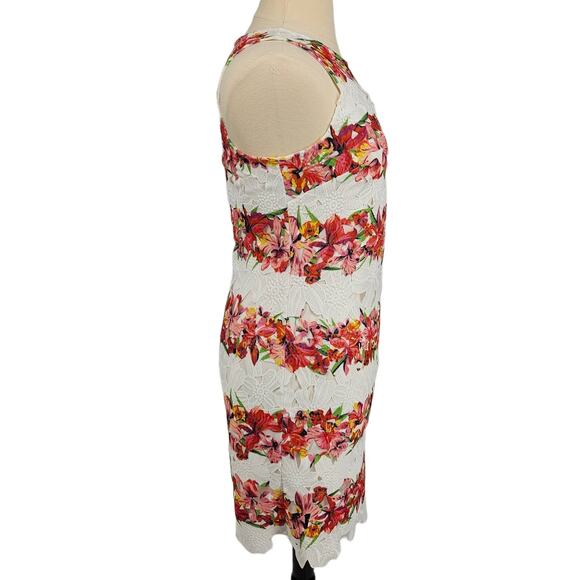 Julia Jordan Tropical Floral Lace Sheath Dress NWT - Picture 7 of 7